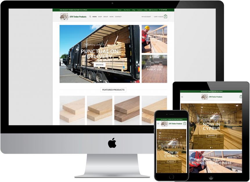website design plexsites STR Timber cyprus